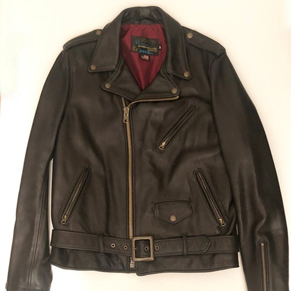 Schott Steerhide Leather Moto Jacket- NWOT